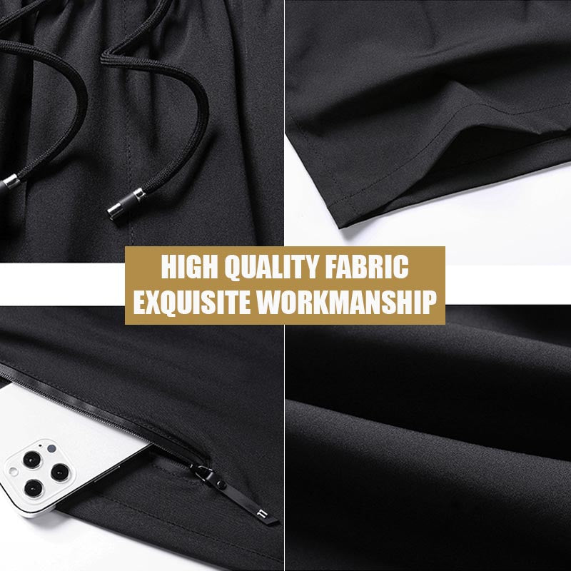 Antonio™️ - Ice Silk Stretch Shorts for men in plus sizes