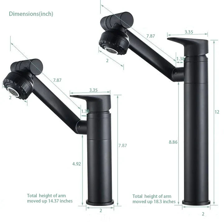 ! 360° Rotating Multifunctional Faucet