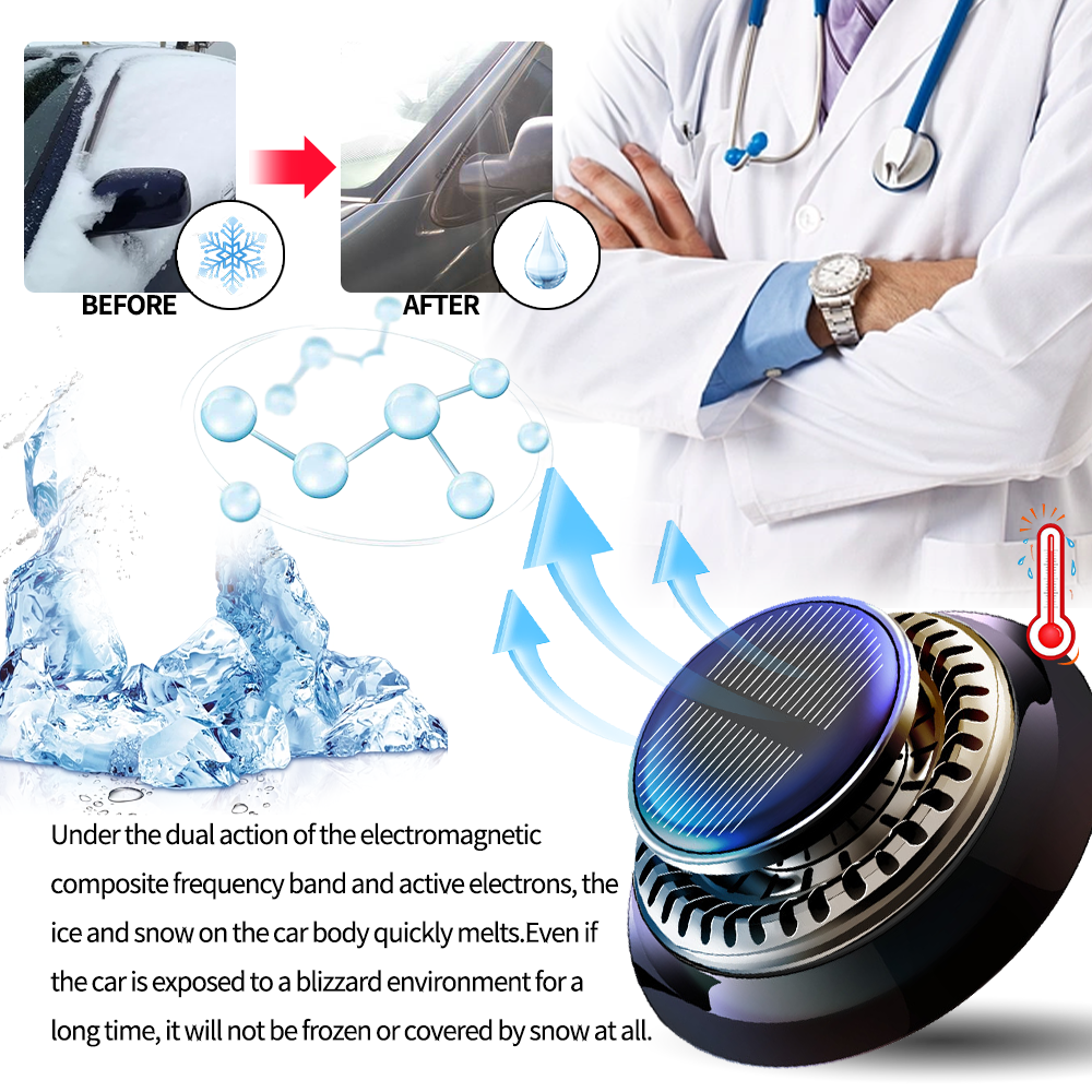 Bikenda™ - Electromagnetic-molecular interference anti-freeze snow removal instrument