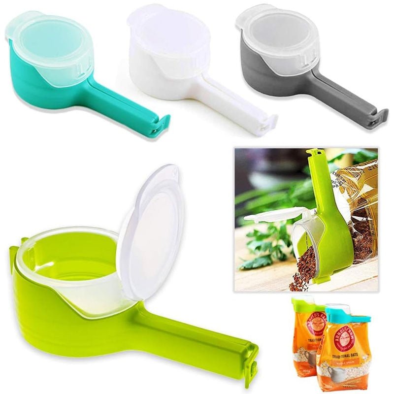 ClipEase™ - Keep food fresh, fill with precision!