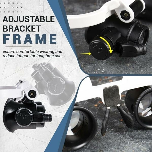 | LensLit™ LED Magnifier Glasses