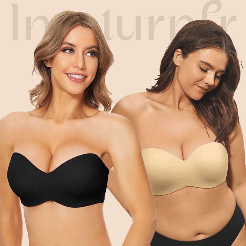 SlipSafe Bra™ - The strapless bra that defies gravity!