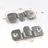 SecureGrip™ - Practical stainless steel hanging loop 10pcs