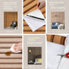 RetroWallpaper™ - 3D Effect Oak Wood Wallpaper - Give your walls a retro touch!