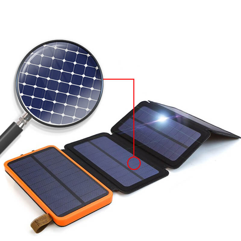SolarPower™ - Foldable Solar Panel Power Bank - Charge your devices in all situations!