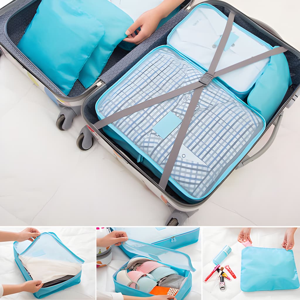 TravelOrganizer™ - Portable packing cubes for luggage