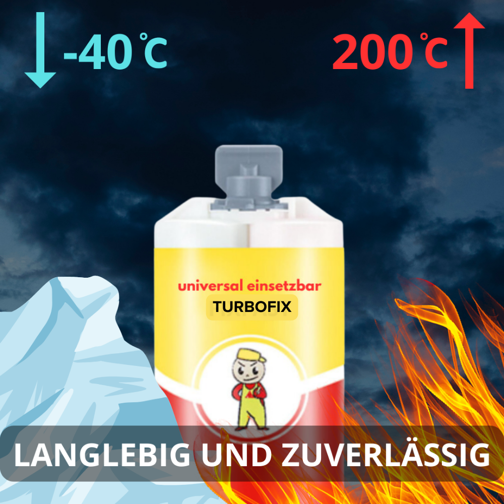 TurboFix™ - The fast and reliable repair adhesive