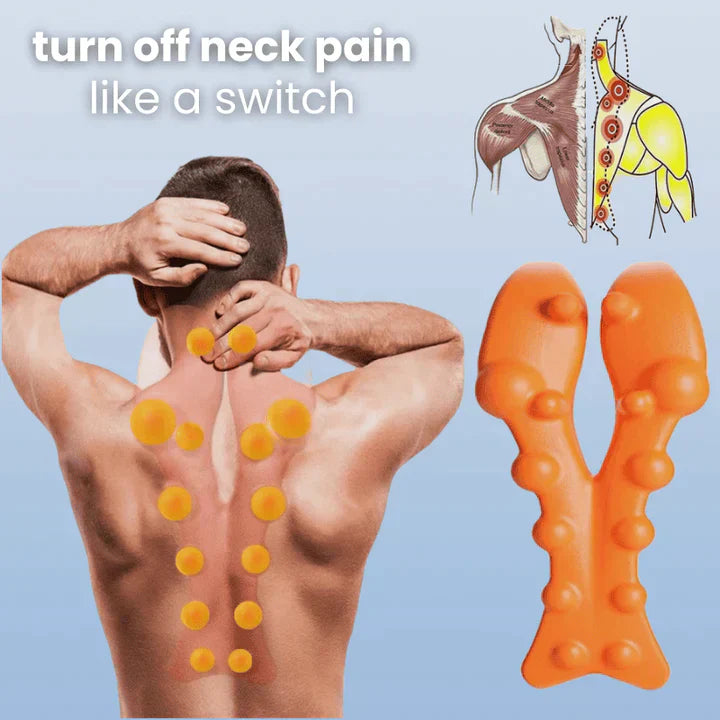 TheraMassage™ - Relief Massager - Heal neck and back pain naturally!