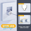 QuickDryPro™ - Space-saving drying rack with secure lock