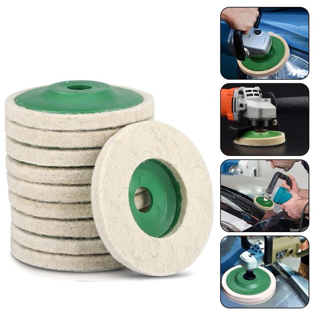 Sinemiao - Wool polishing wheel - Revitalize aged surfaces effortlessly!