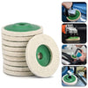 Sinemiao - Wool polishing wheel - Revitalize aged surfaces effortlessly!