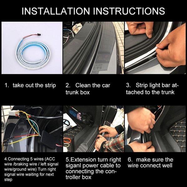 The Flow LED Strip Trunk Light