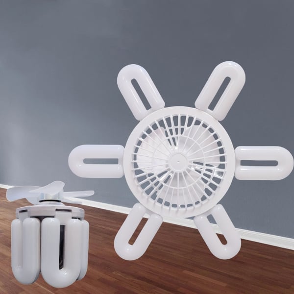 | Litebreeze 2 in 1 6 Light Foldable Fan
