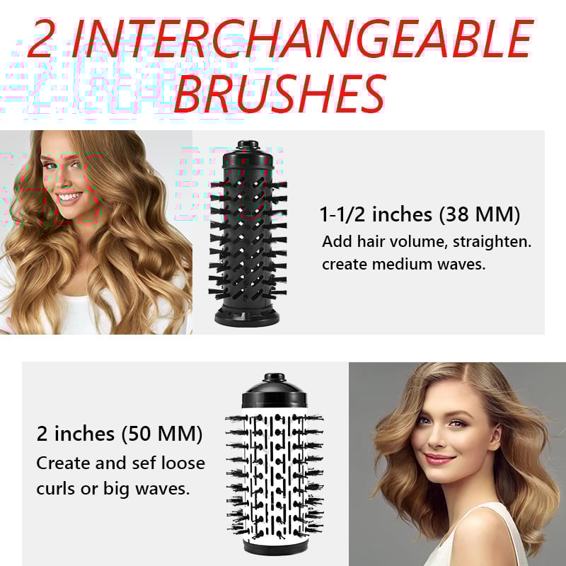 ProWave™ - Hot air styler and rotating hair dryer!