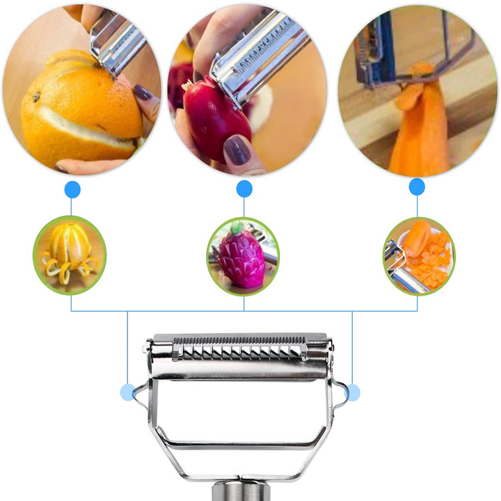 FreshEdge - 4-in-1 new multifunctional vegetable peeler