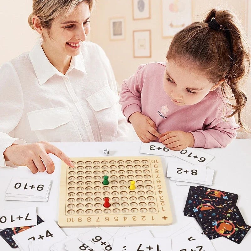 | Tangramatic Wooden Math Board Game