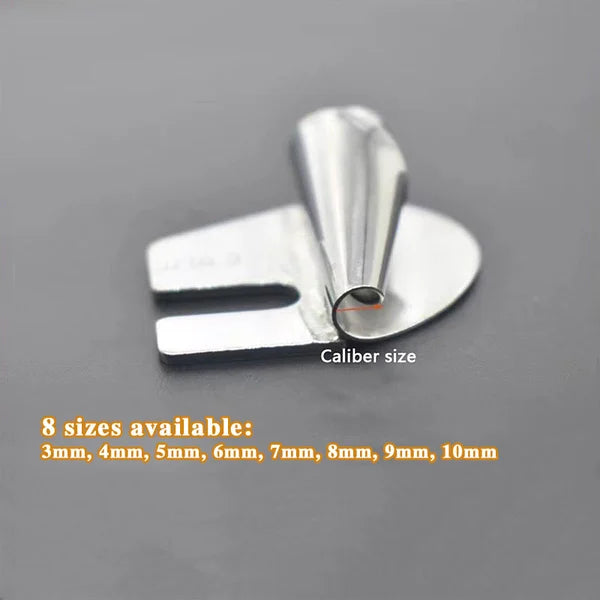 SewPerfect™ | Spiral sewing tube hem foot - set of 8 pieces
