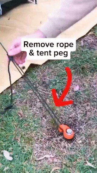 CampPro™ - Heavy-duty, drillable tent pegs for effortless pitching
