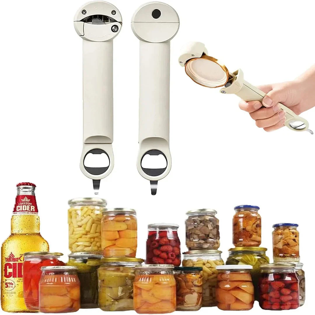 GripEase™ - Multifunctional Retractable Bottle Opener
