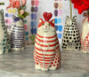 BUY 1 GET 1 FREE - Cattique Polka Dot Cat Vase