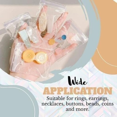 | Gempage Transparent Jewelry Storage Book