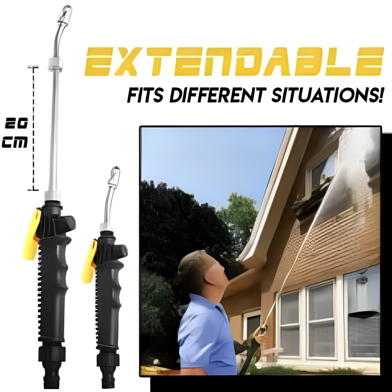 SparkleMaster™ - 2-in-1 spray nozzle
