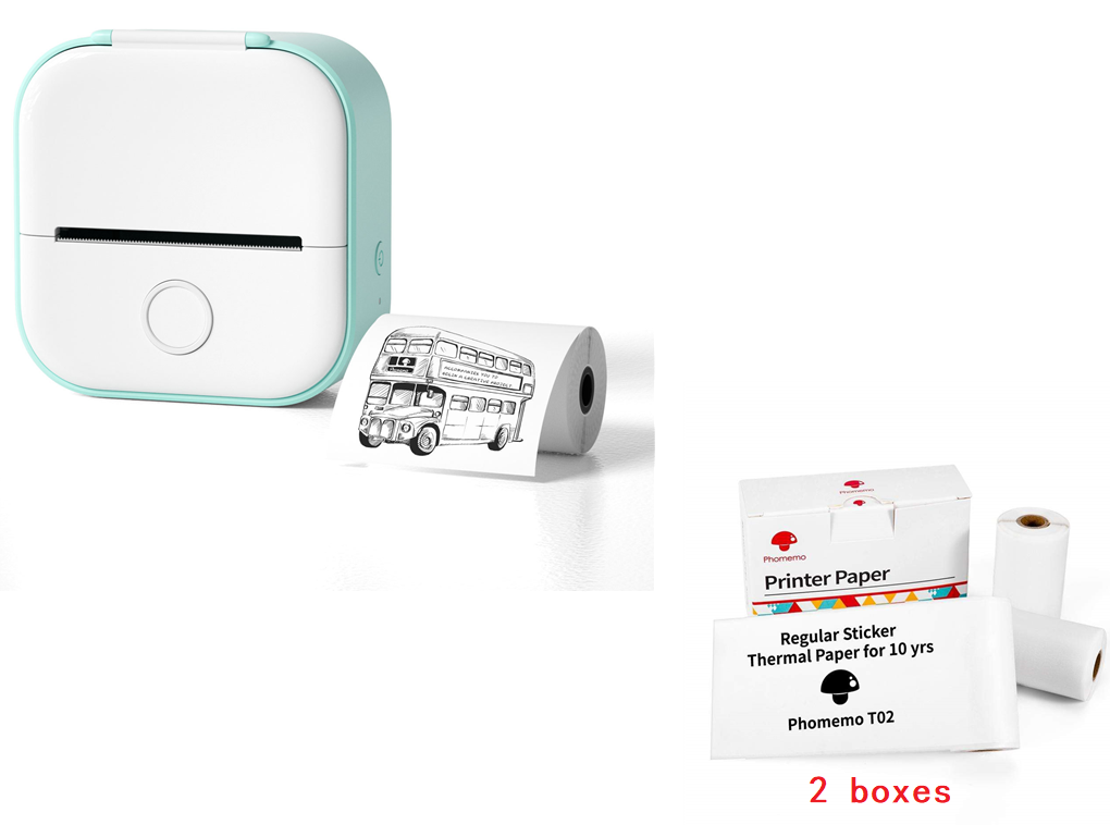 MiniPrinter™ - Portable Mini Thermal Label Printer