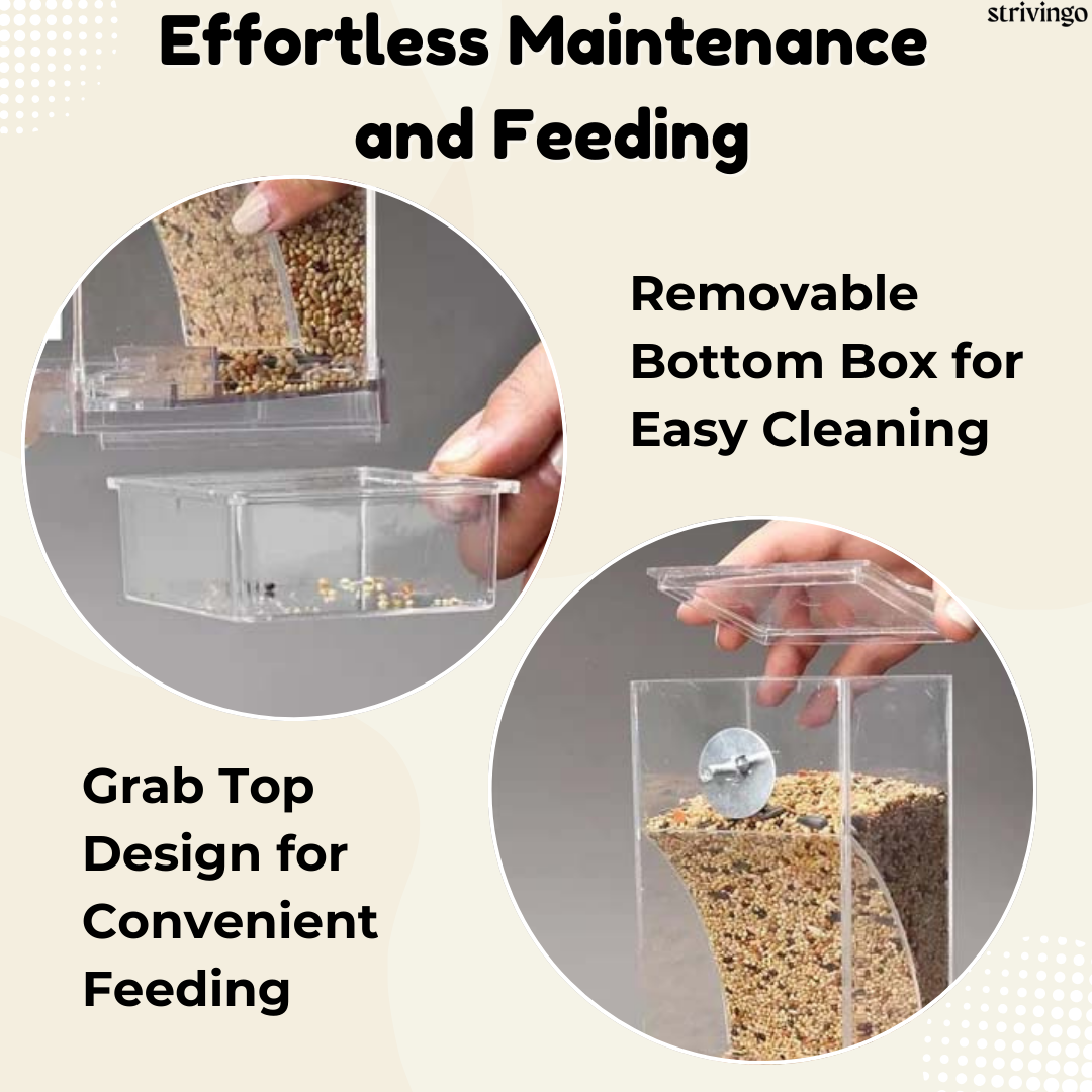 | Autofeed No Mess Automatic Bird Feeder