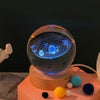 Luminous™ - 3D glowing crystal globe - a night light like no other!