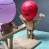 BalloonBattle™ - Handmade wooden fencing dummies - Let the fun begin!