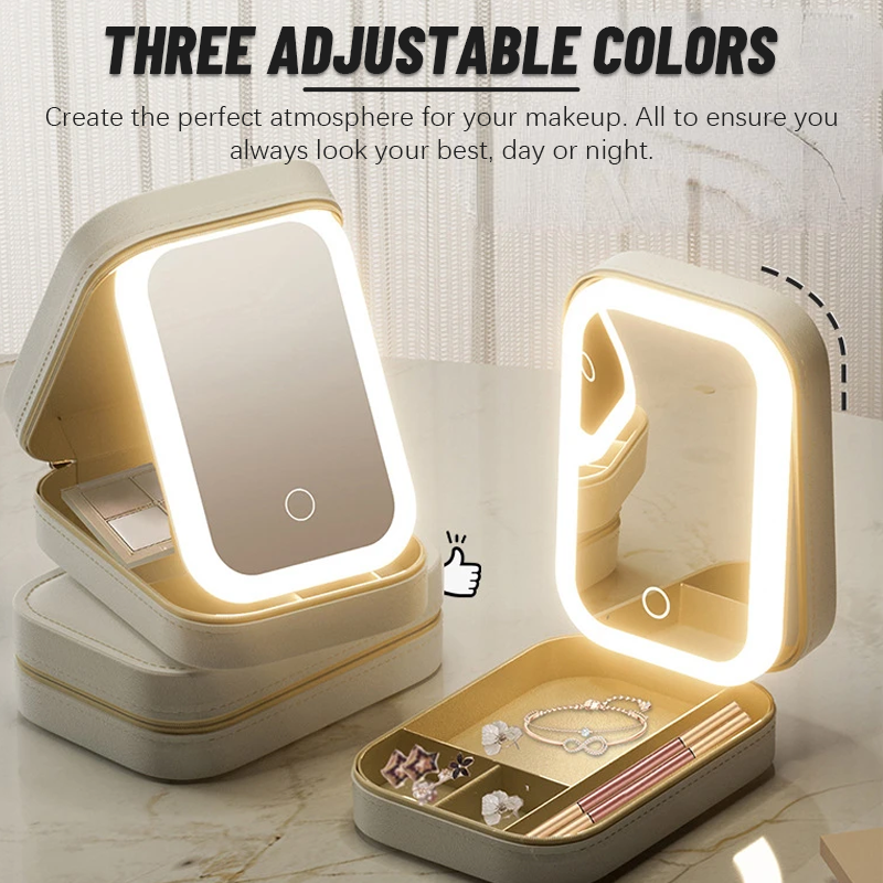 GlamLite™ - Light up your beauty routine on the go!