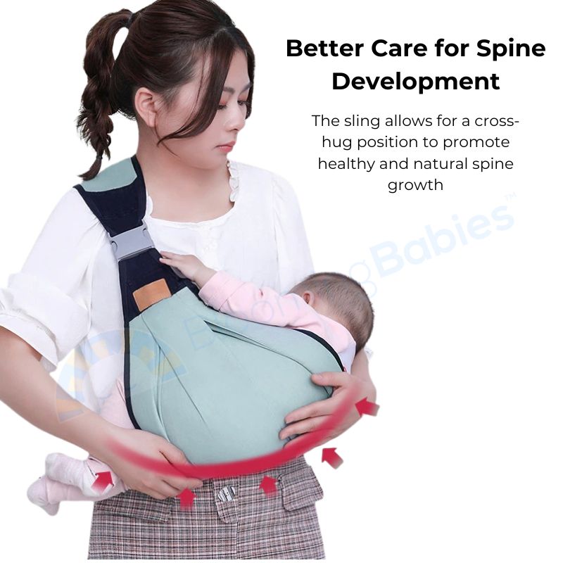 BubSling™ - Simple, pain-free baby carrier with snap closure 【Last day discount】