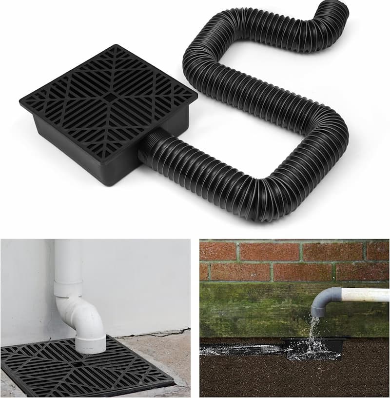 Guttery - Gutter drain pipe - Efficient solution for water management on rainy days!