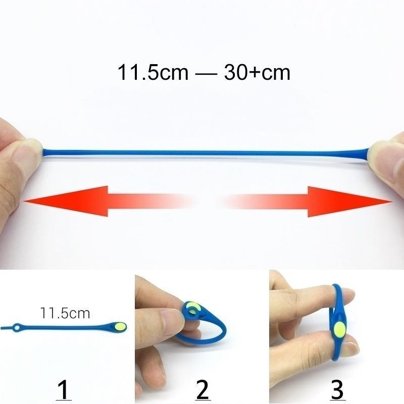 3+3 FREE | EasyTie™ - Waterproof silicone shoelaces