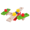 WoodBox™ - Wooden tool set with toolbox - learning and discovery for children!