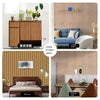 RetroWallpaper™ - 3D Effect Oak Wood Wallpaper - Give your walls a retro touch!