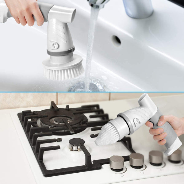 ScrubberPlus™ - Cordless Mini Scrubber - Clean with more power and less effort!