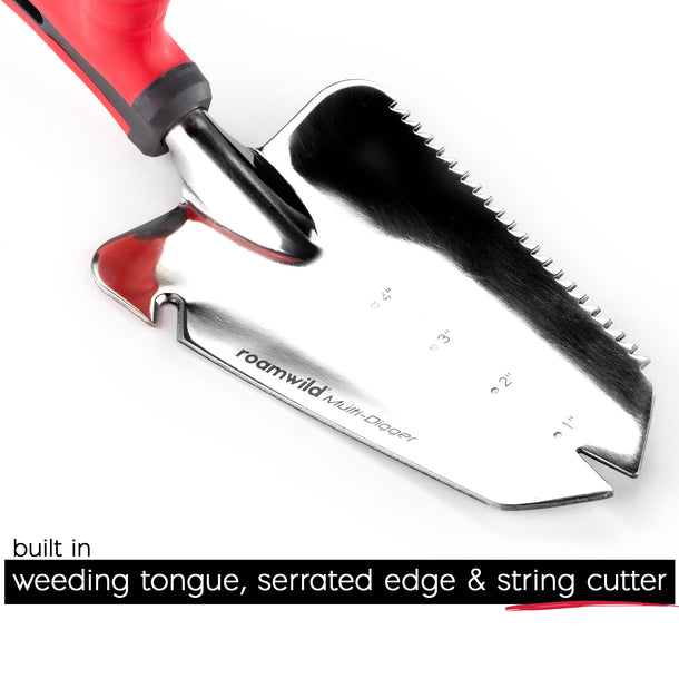 WildRun™ - Multi-Digger Hand Trowel - One tool for all your gardening needs!