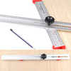 PerfectLinear™ - Adjustable T-square ruler