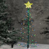 ChristmasBaum™ - Solar LED metal Christmas tree with fairy lights [last day discount]