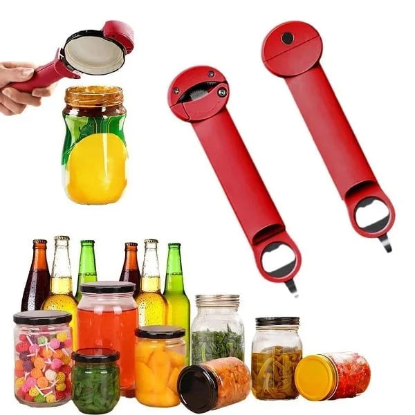 GripEase™ - Multifunctional Retractable Bottle Opener
