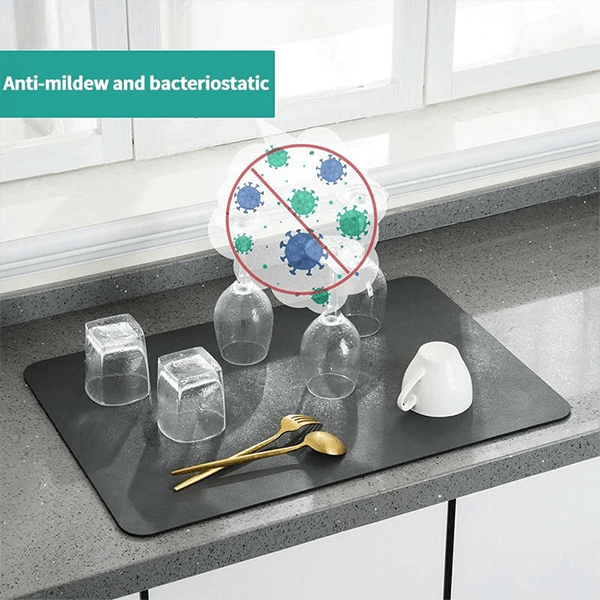 Supremat - New Kitchen Super Absorbent Draining Mat