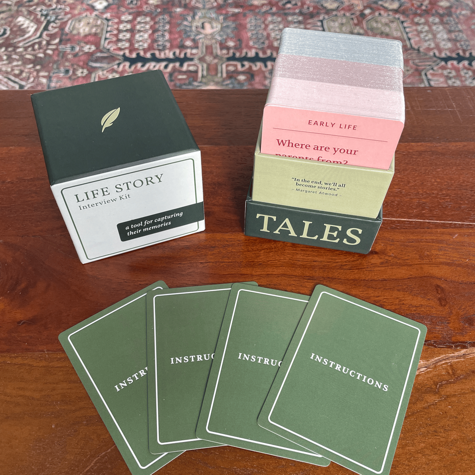 | Storyprism 150-Card Storytelling Game – True Stories & Relationship Conversations