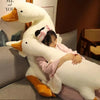 PlushVibe Goose Pillow