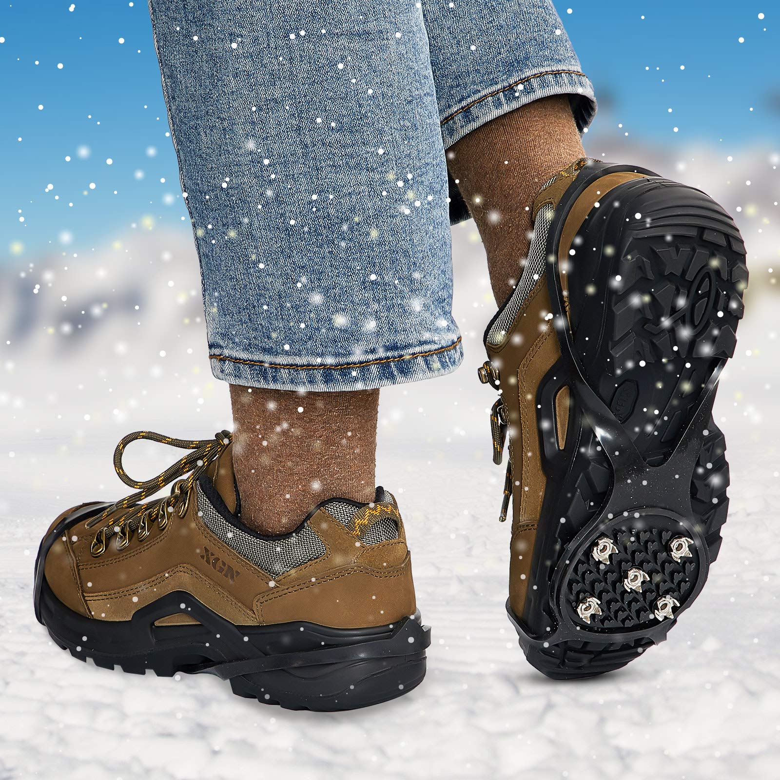 Snowgrip™ - Universal Gripper Spikes Anti-Slip Shoe Grips