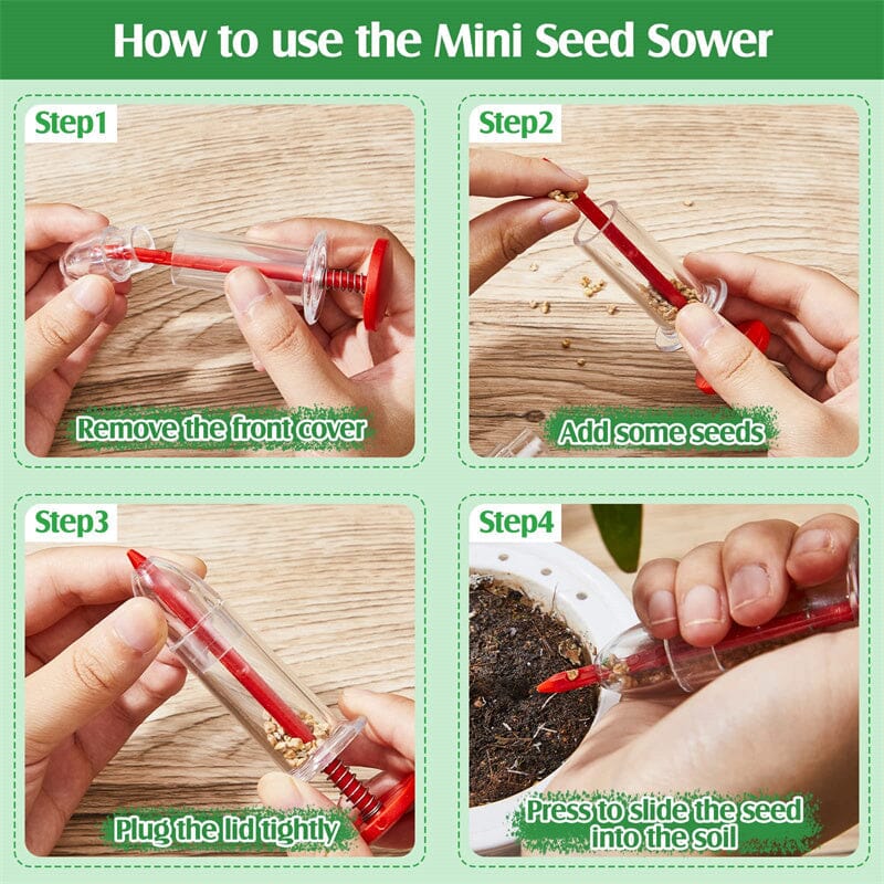 SyringeSeeder™ - Syringe Seed Dispenser