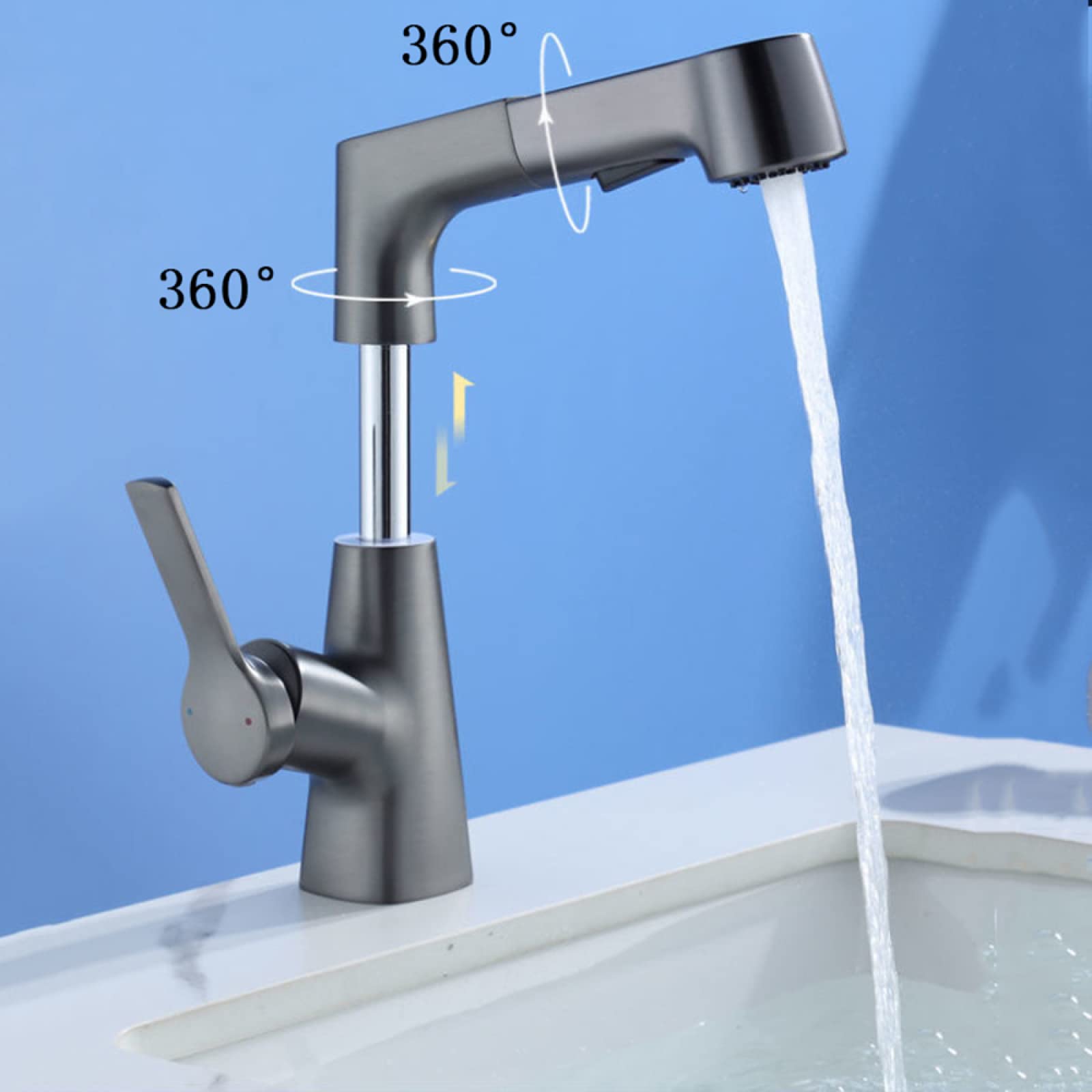 SinkFaucet™ - 360° basin mixer with lift [last day discount]