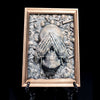 Framaskull 3D Halloween Three Wise Skulls Framed Picture