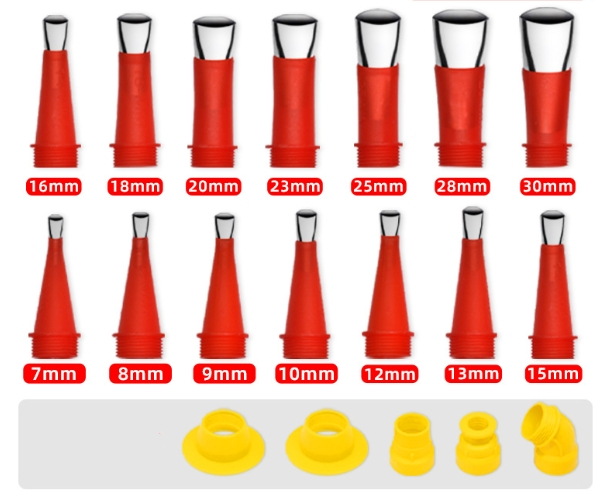 Universal™ - Universal integrated rubber nozzle tool set