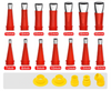 Universal™ - Universal integrated rubber nozzle tool set